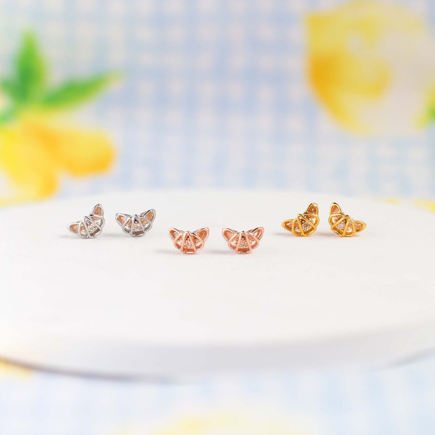 Croissant Studs