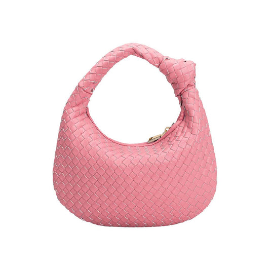 Drew Pink Vegan Top Handle Bag