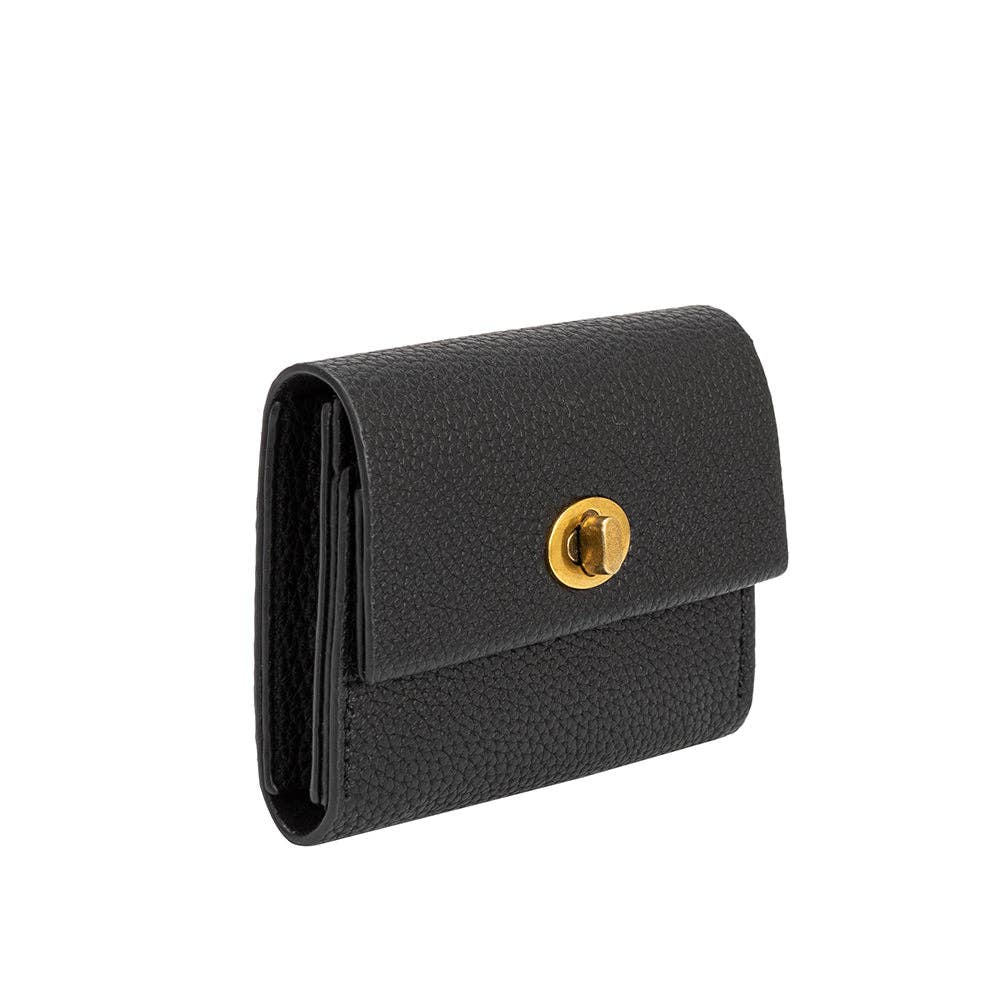 Rita Black Card Case Wallet