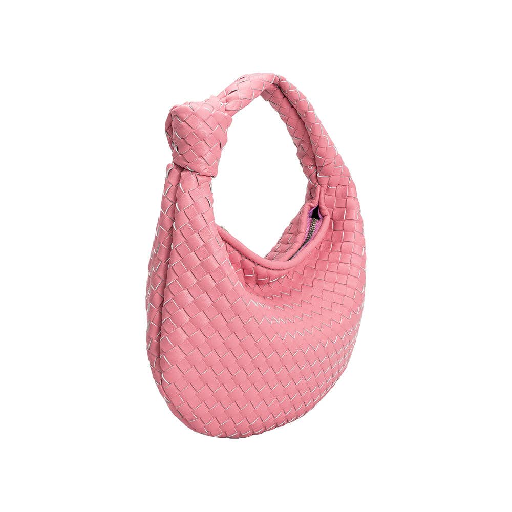 Sac à poignée supérieure végétalien Drew rose