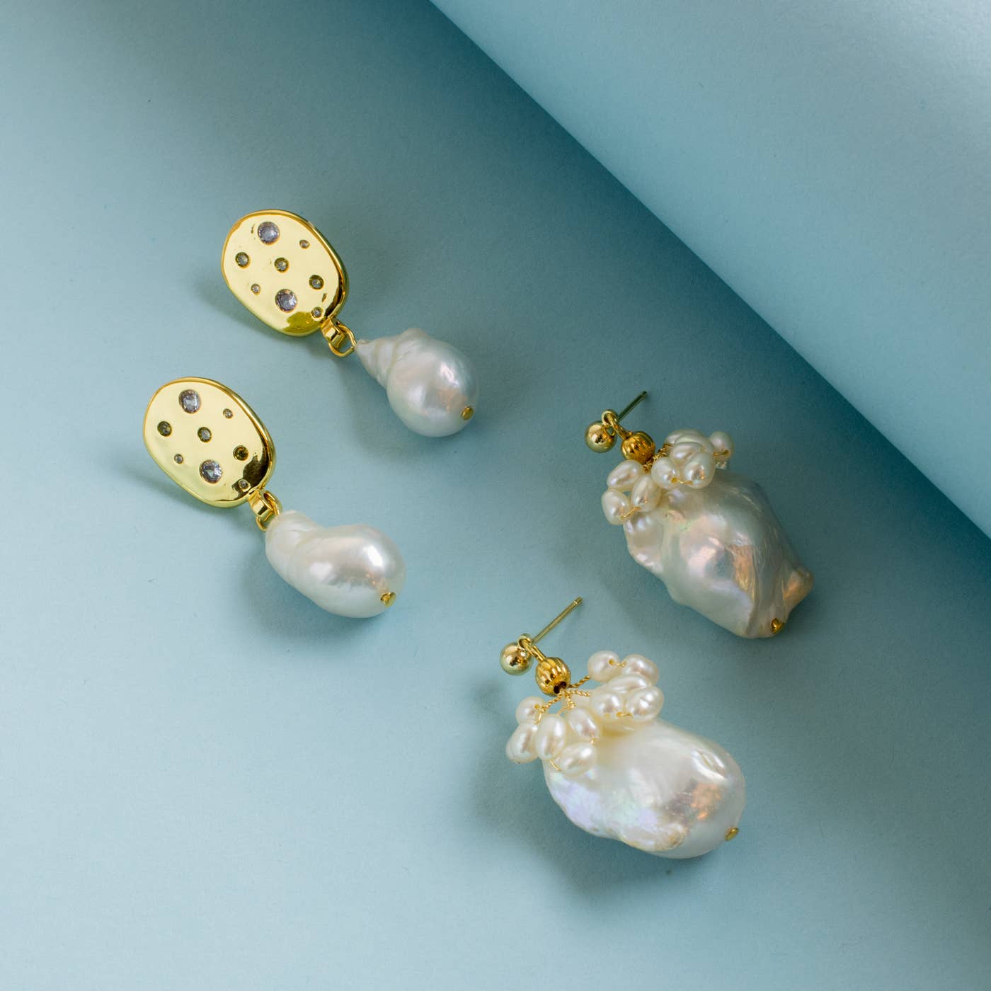 Baroque Pearl Earrings