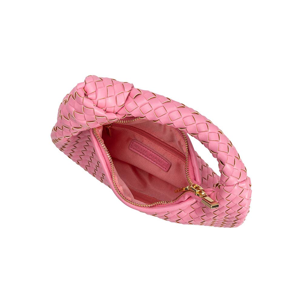 Sac à poignée supérieure végétalien Drew rose