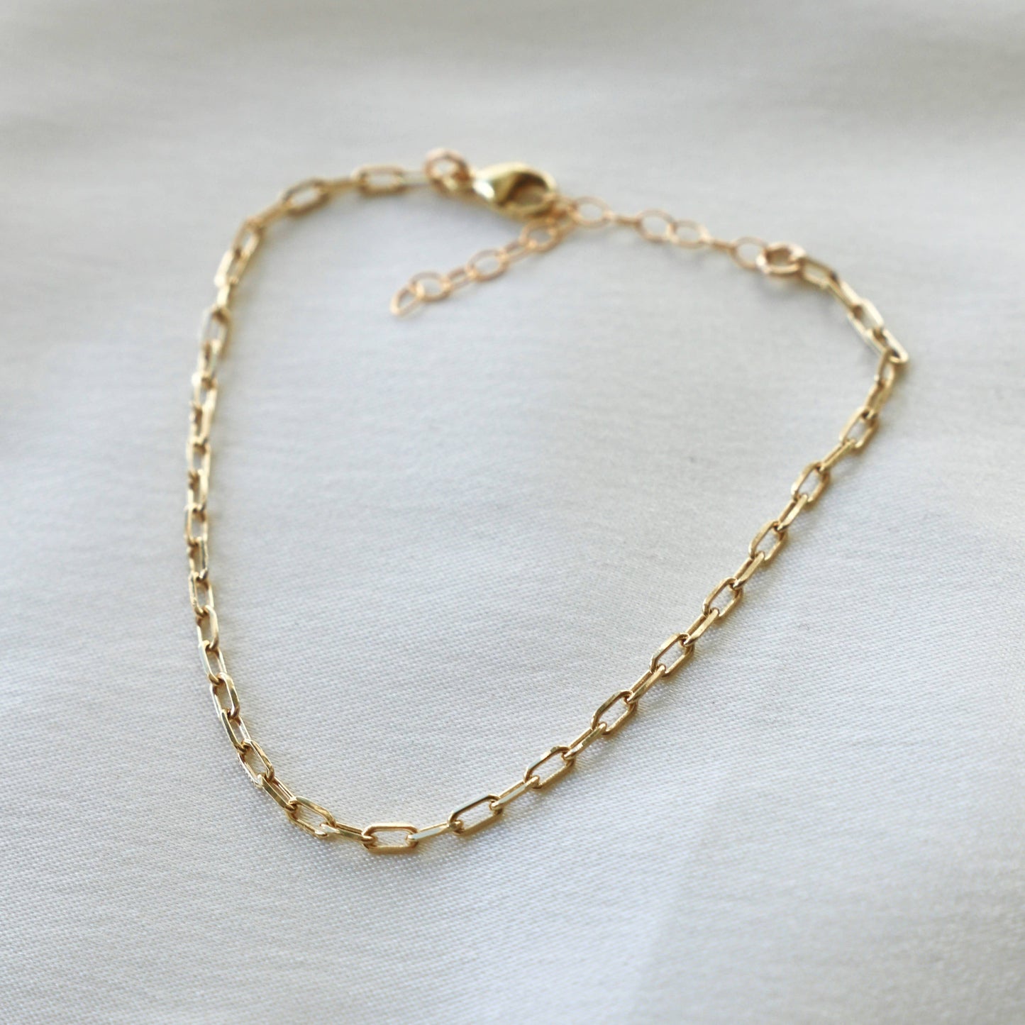 Mini paperclip bracelet