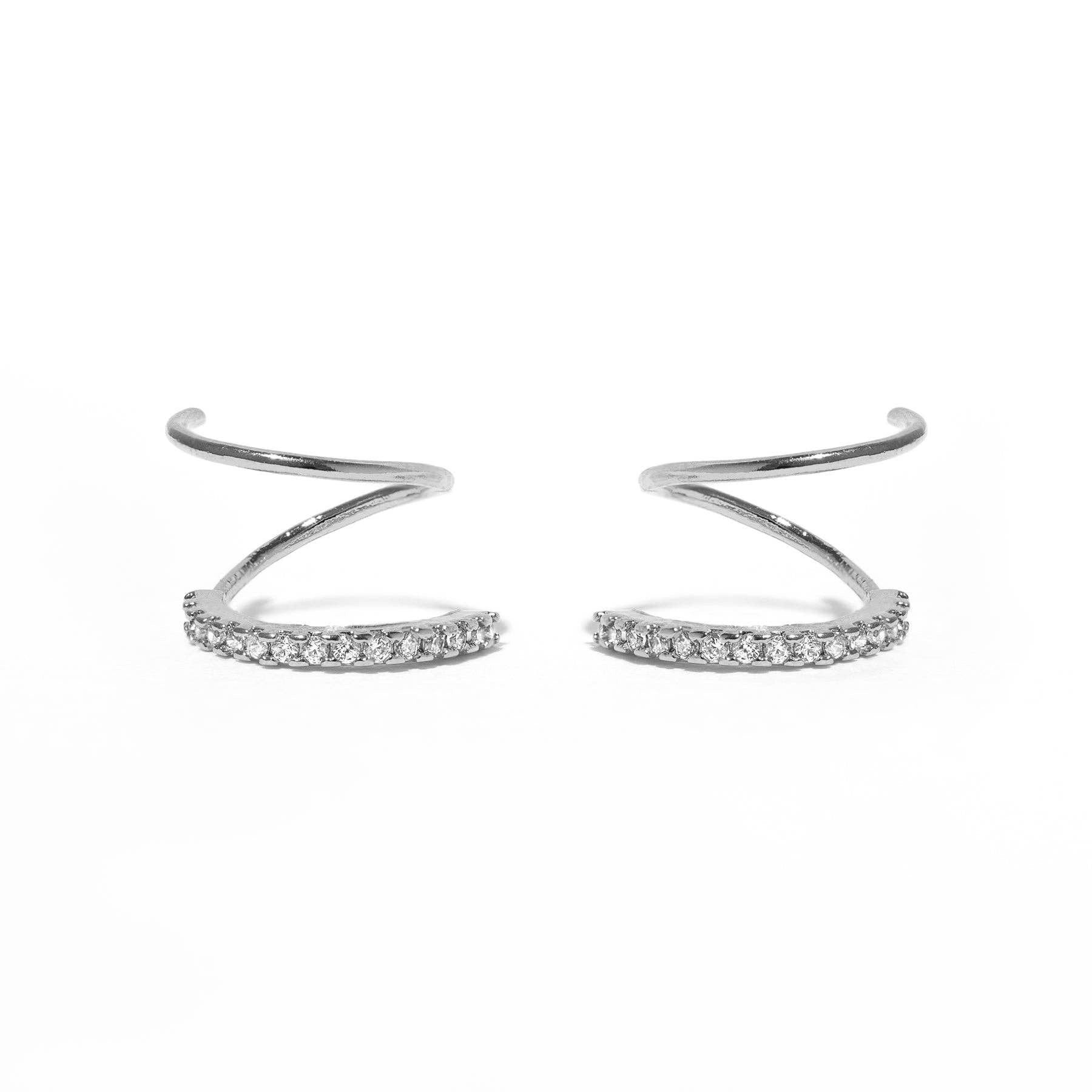 Double Take Twist Hoops