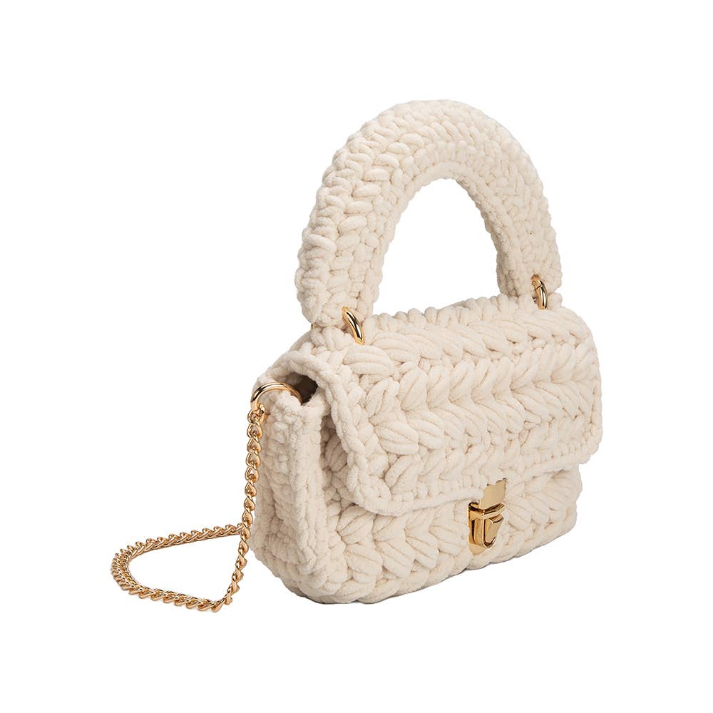 Sac bandoulière en chenille Avery