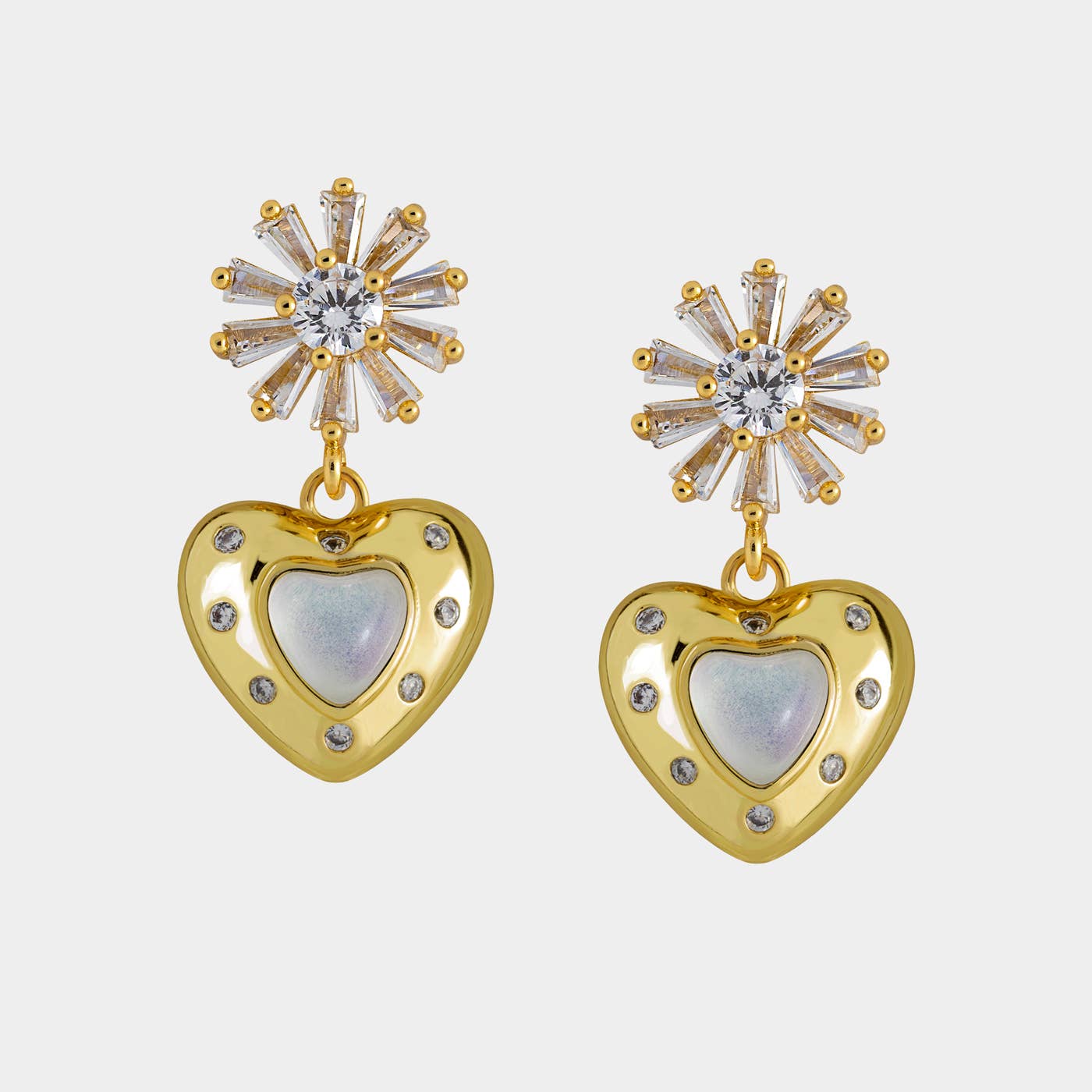 Bethany Heart Earrings